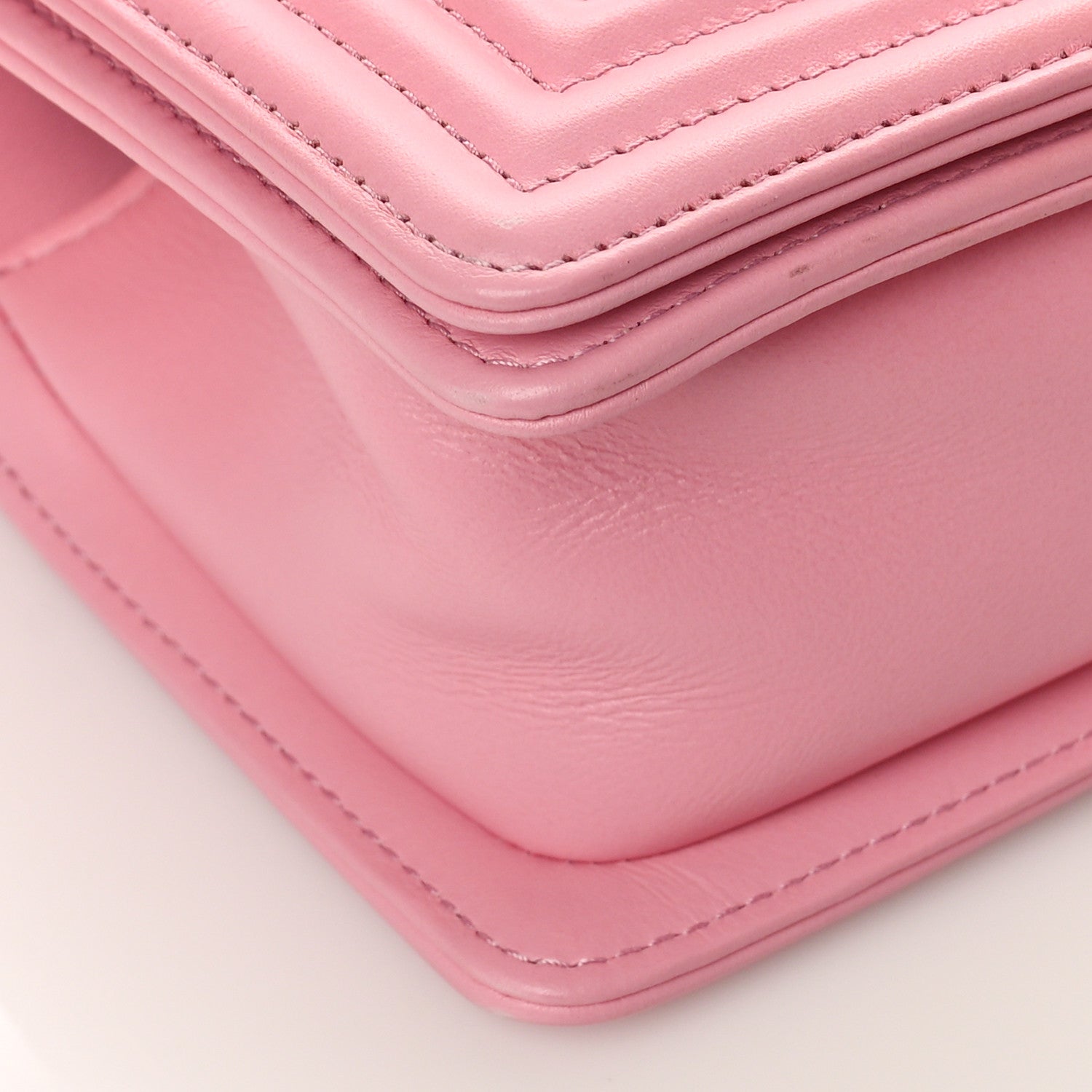 Chanel Calfskin Quilted Small Boy Flap Pink 8 of 9