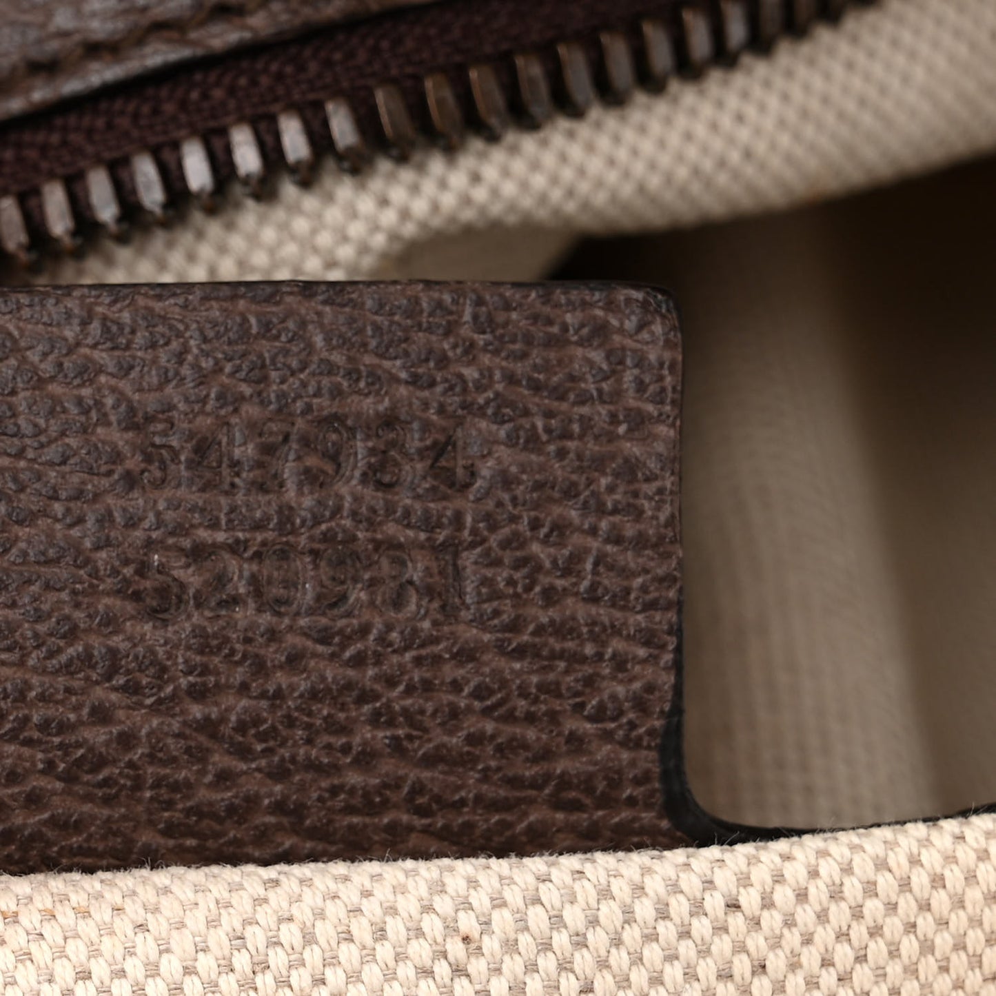 GG Supreme Monogram Web Medium Ophidia Messenger Bag Brown