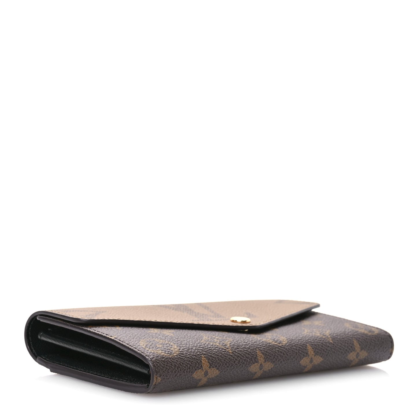 Reverse Monogram Giant Sarah Wallet