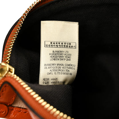 Burberry Haymarket Check Small Canterbury Tote Orange 7 of 11