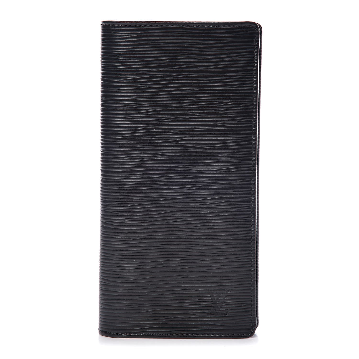 Louis Vuitton Epi Brazza Wallet Black 1 of 8