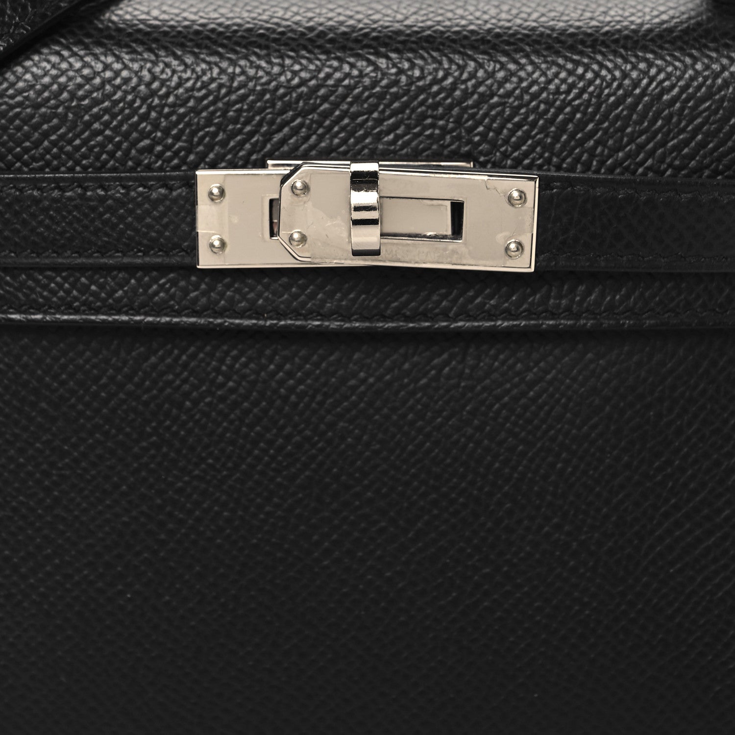Hermes Epsom Mini Kelly Sellier 20 Black 9 of 11