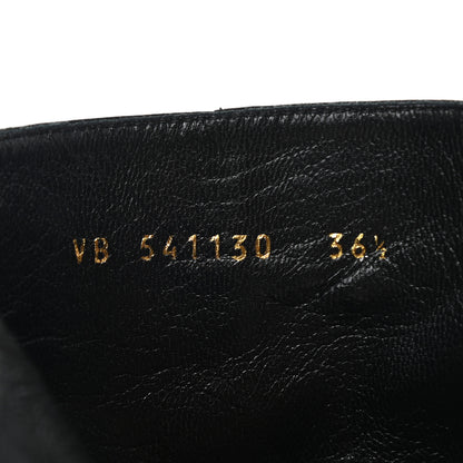 Saint Laurent Nappa Loulou Ankle Zip Boot 36.5 Black 16 of 16