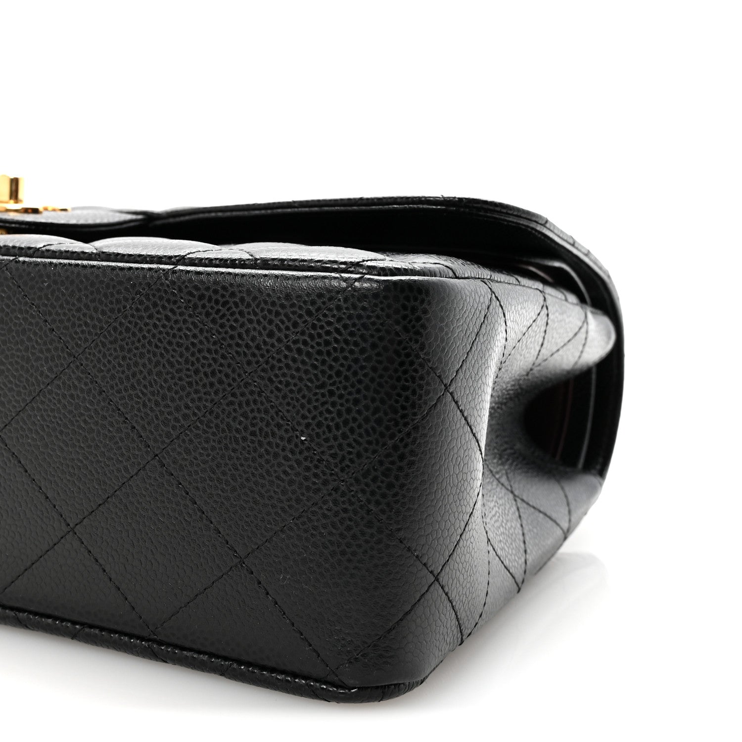 Chanel Caviar Quilted Jumbo Double Flap Black 10 of 11