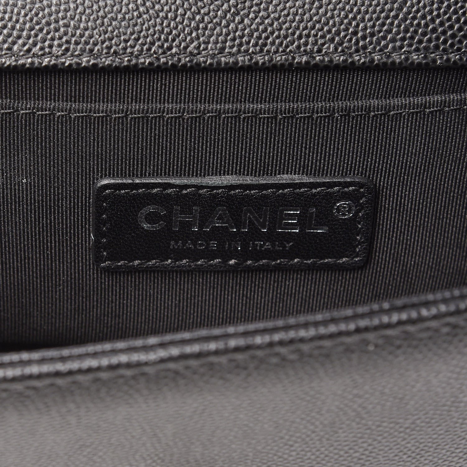 Chanel Caviar Quilted Small Boy Flap Black 8 of 11