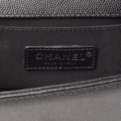 Chanel Caviar Quilted Small Boy Flap Black 8 of 11