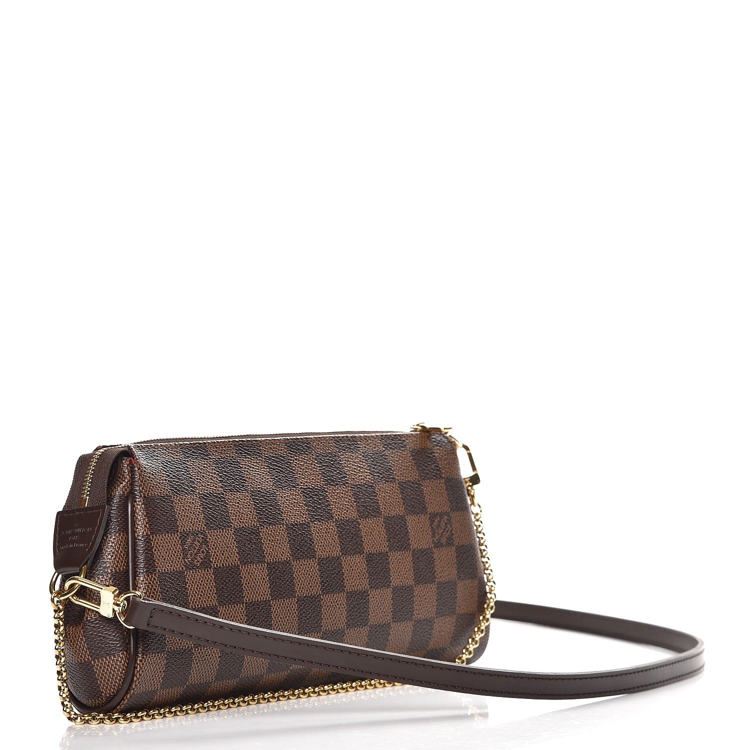 Louis Vuitton Damier Ebene Eva Clutch 3 of 7