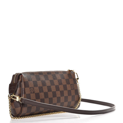 Louis Vuitton Damier Ebene Eva Clutch 3 of 7