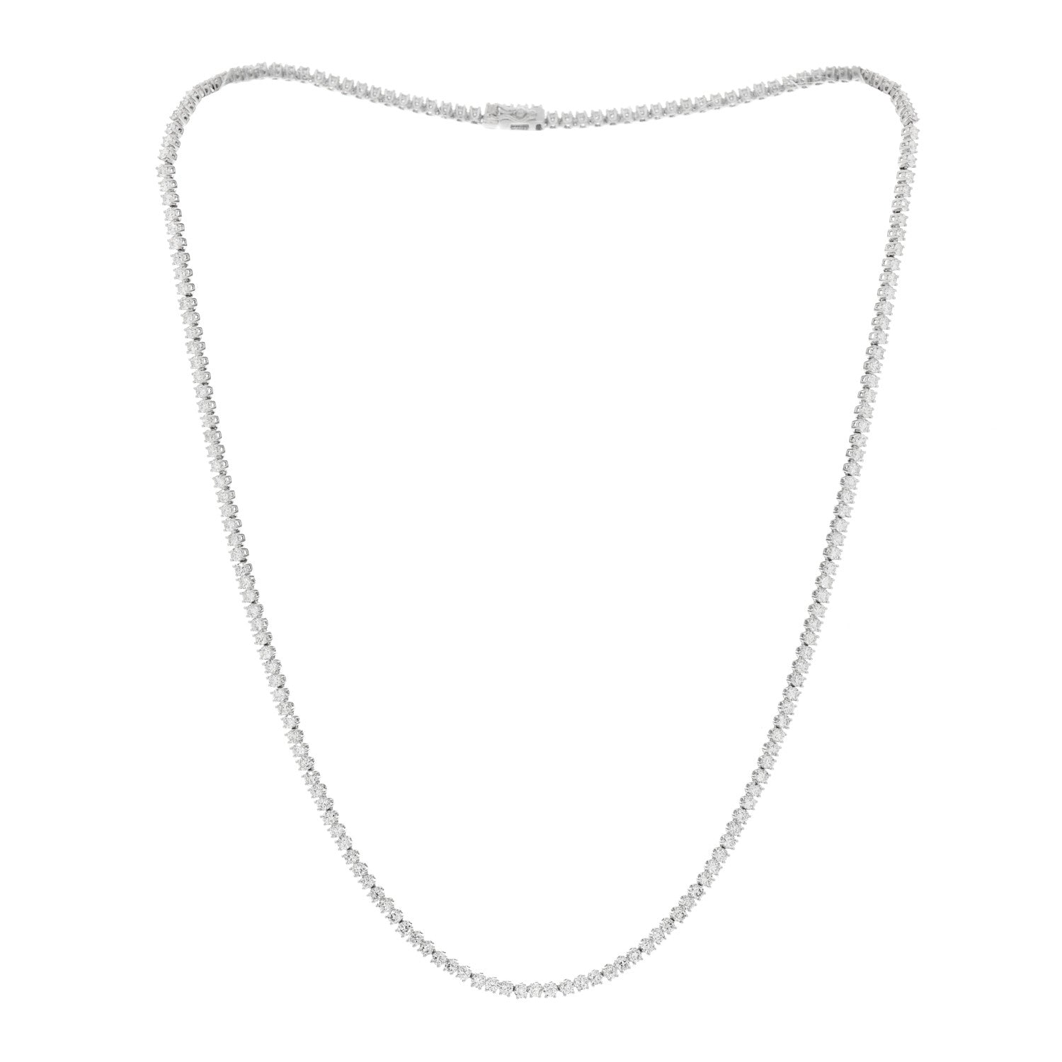 Anita Ko 18K White Gold Diamond Hepburn Choker Necklace 3 of 5