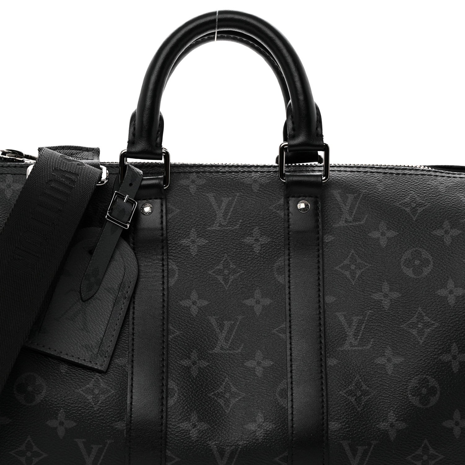 Louis Vuitton Monogram Eclipse Reverse Keepall Bandouliere 35 7 of 10