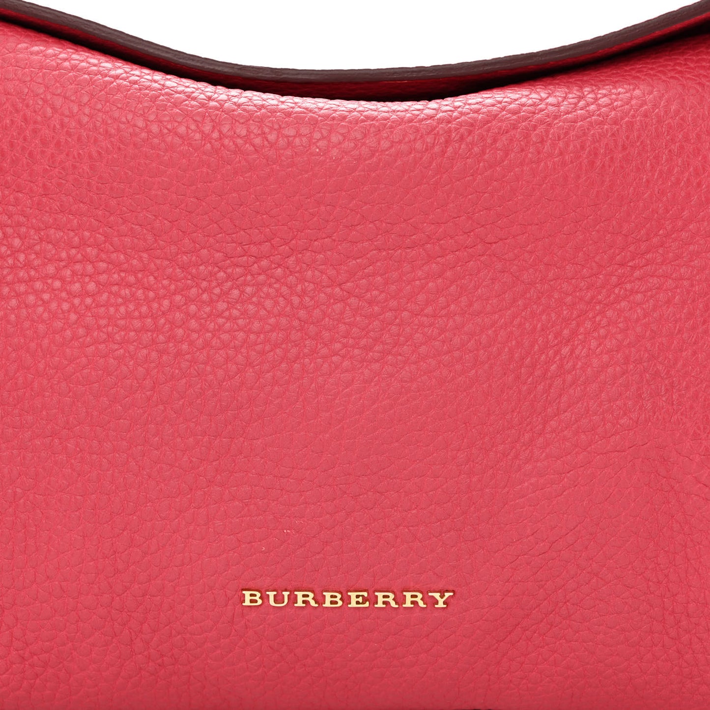 London Grainy Calfskin Small Leah Pink Azalea