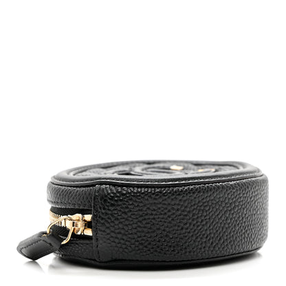 Chanel Caviar Quilted Filigree Zip Around Classic Coin Purse Black 4 of 9