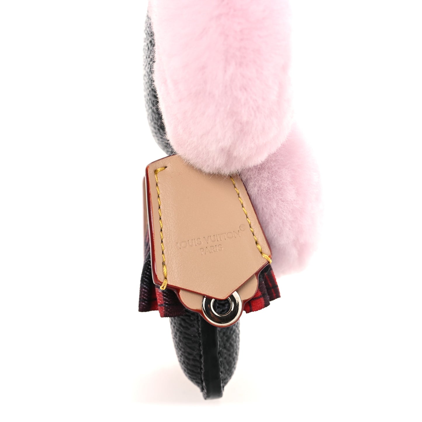 Calfskin Vivienne Fashionista Bag Charm Black