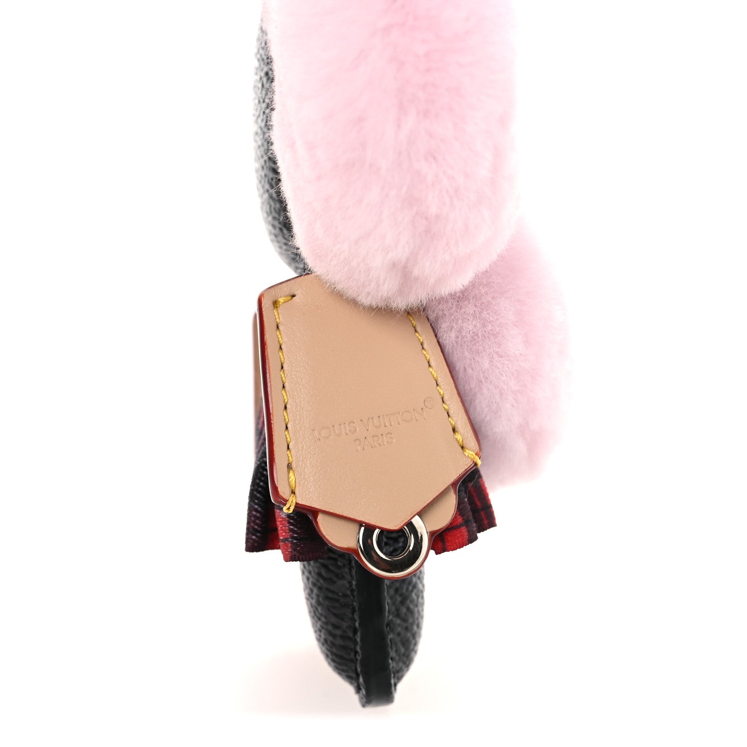 Louis Vuitton Calfskin Vivienne Fashionista Bag Charm Black 3 of 5