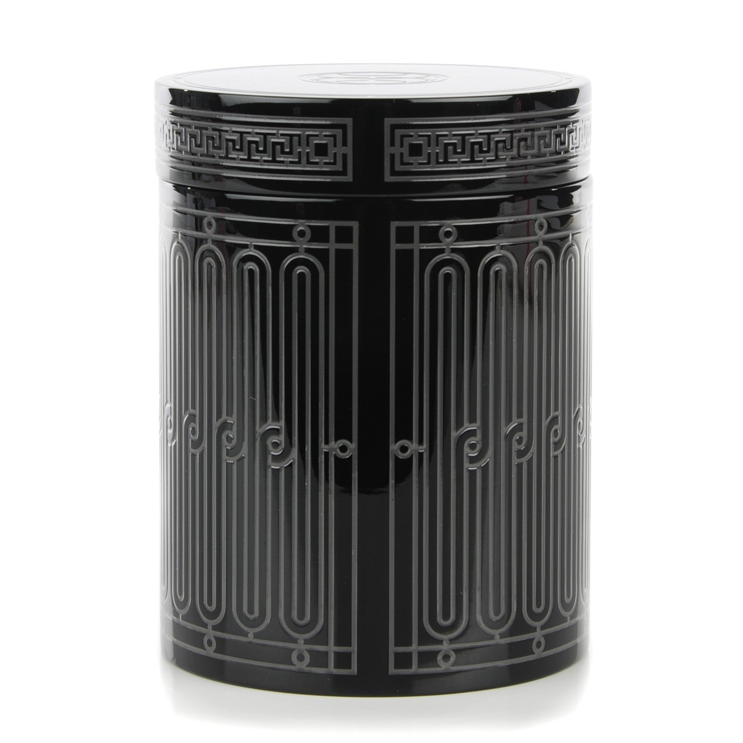 Hermes Lacquered H Deco Tea Box Black 1 of 6