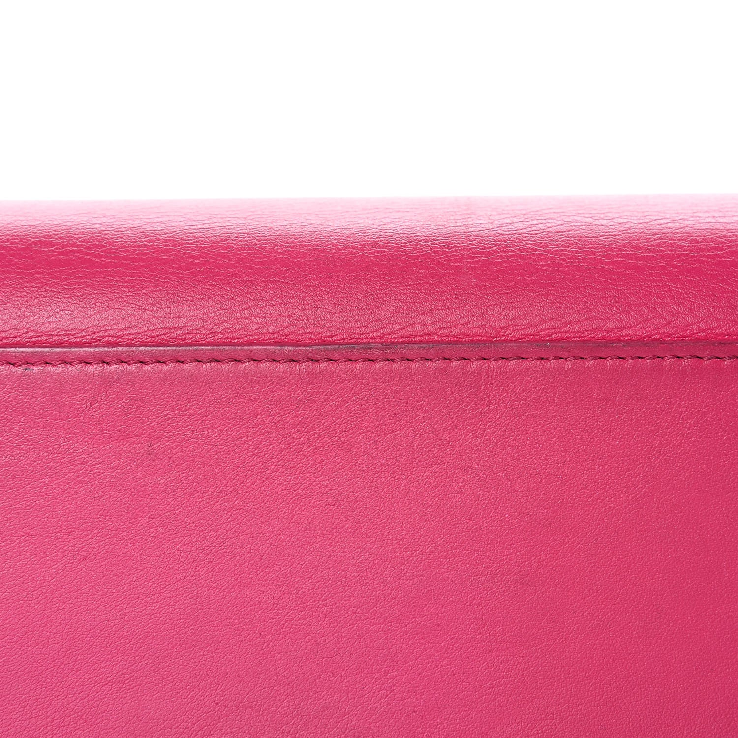 Saint Laurent Calfskin Monogram Baby Cabas Fuchsia 13 of 17