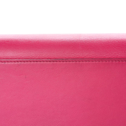 Saint Laurent Calfskin Monogram Baby Cabas Fuchsia 13 of 17
