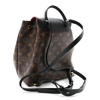 Louis Vuitton Monogram Montsouris PM Black 3 of 10