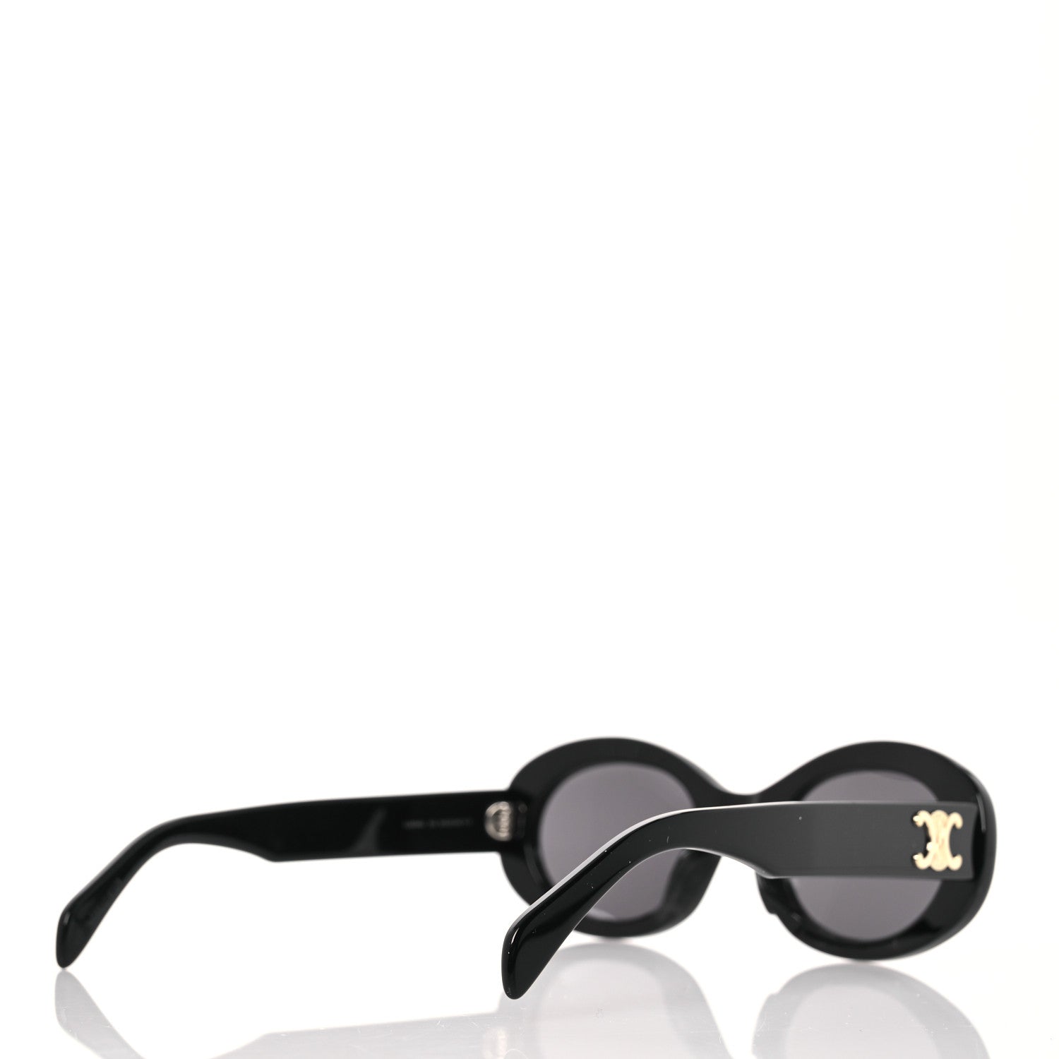 Celine Acetate Triomphe 01 Sunglasses CL 40194U Black 4 of 7