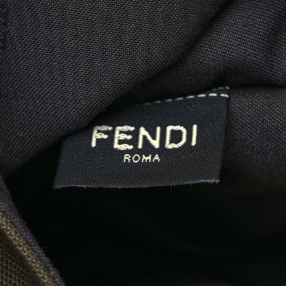 Fendi Canvas Vitello King FF Embroidered Medium Peekaboo X-Tote Amazzonia Cuoio 6 of 11
