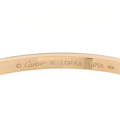 Cartier 18K Yellow Gold Small LOVE Bracelet 16 3 of 5