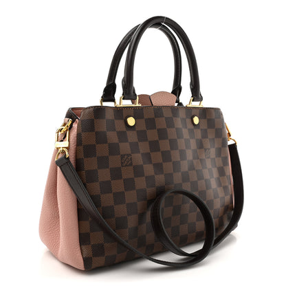 Louis Vuitton Damier Ebene Cuir Taurillon Brittany Magnolia 2 of 12