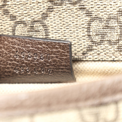 Gucci GG Supreme Monogram Neo Vintage Web Belt Bag Brown 7 of 10