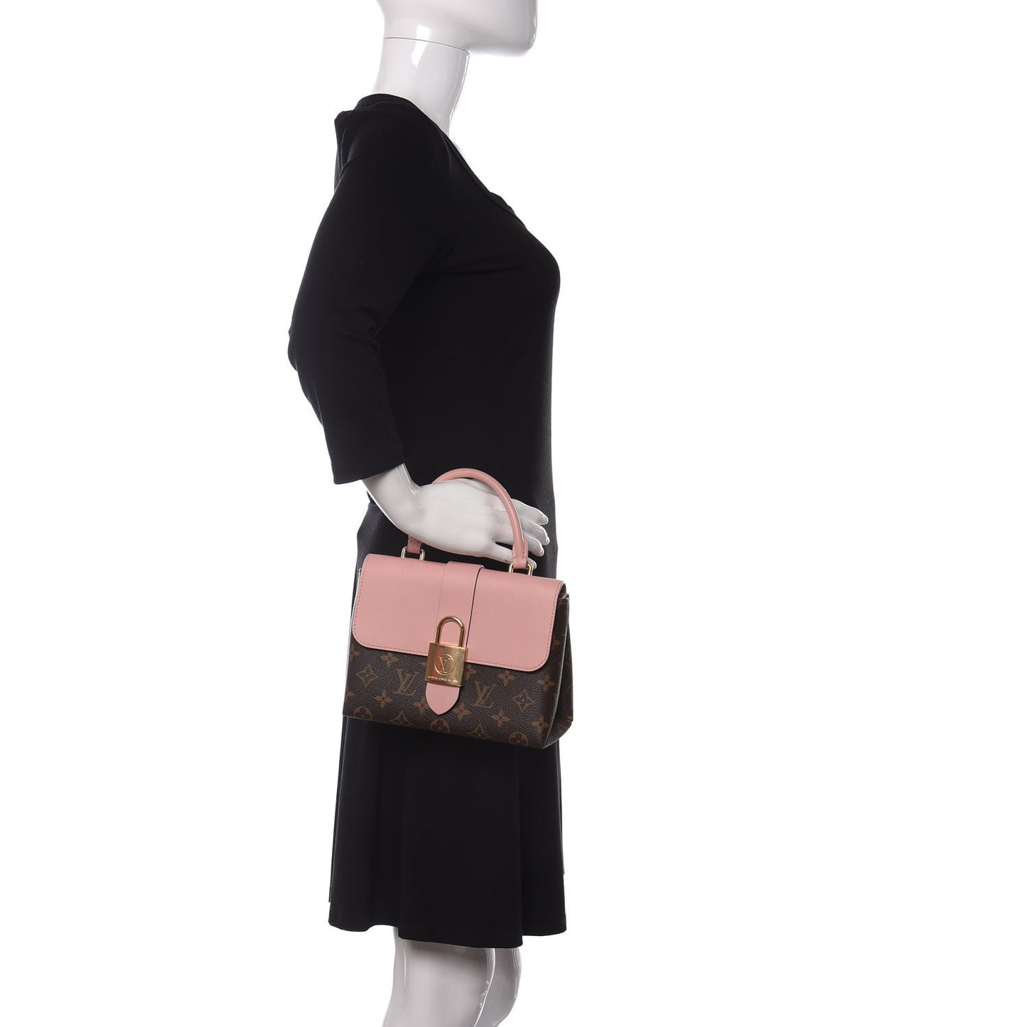 Monogram Locky BB Rose Poudre