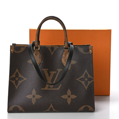 Louis Vuitton Reverse Monogram Giant Onthego MM 9 of 9