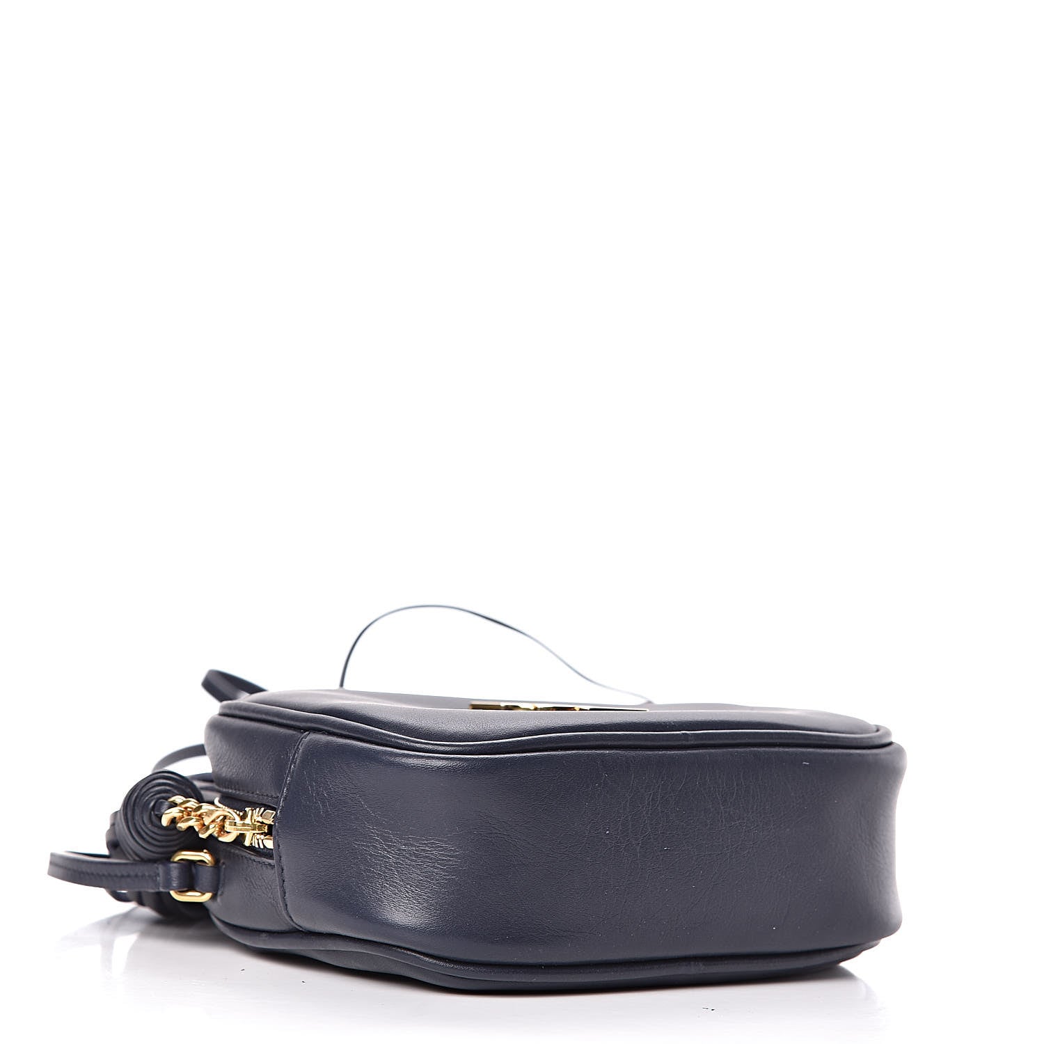 Saint Laurent Nappa Monogram Blogger Bag Medium Blue 4 of 10