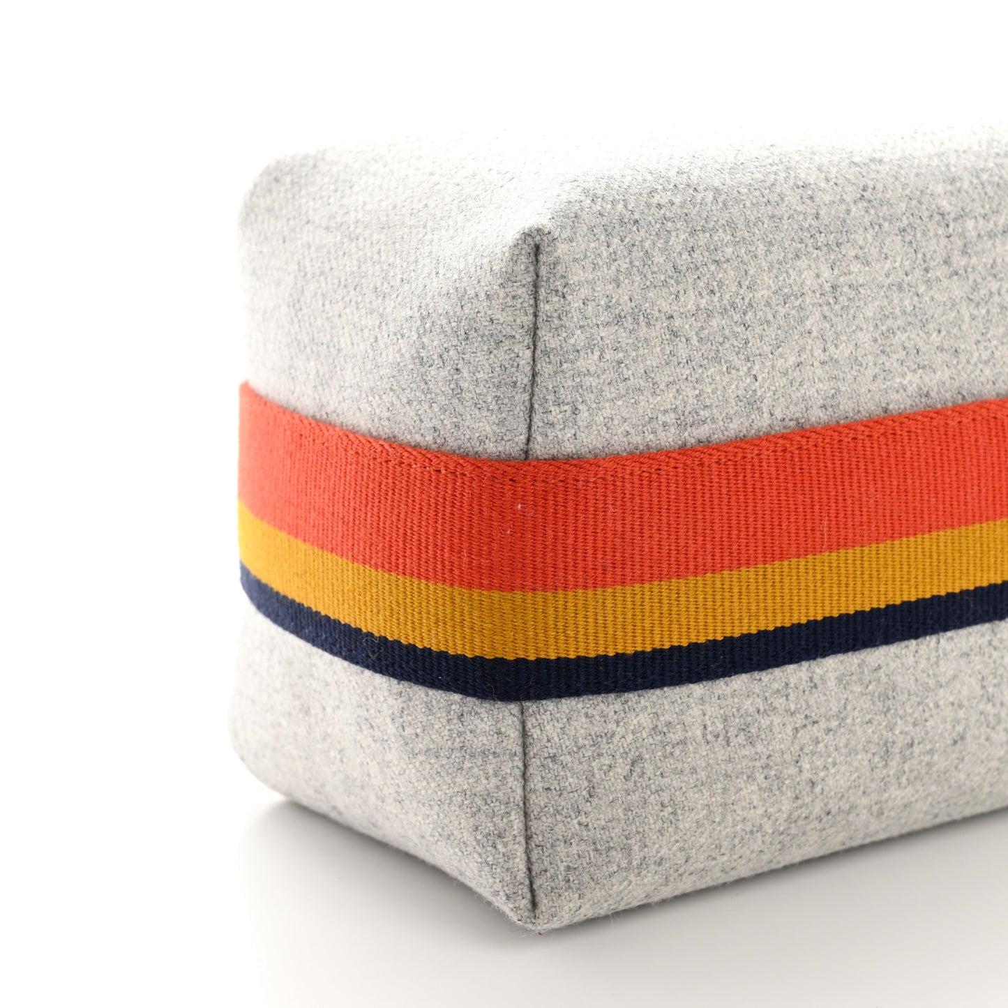 Canvas Small Bride-A-Brac Pouch Gris Flanelle