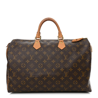 Louis Vuitton Monogram Speedy 40 1 of 19