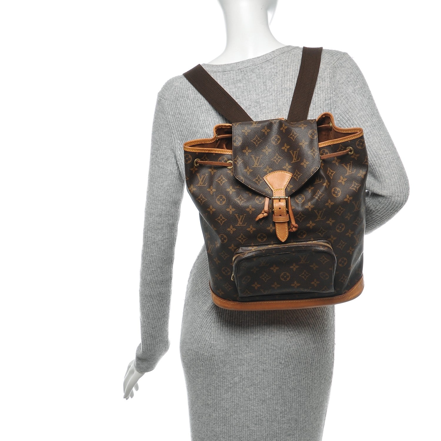 Louis Vuitton Monogram Montsouris GM Backpack 2 of 7