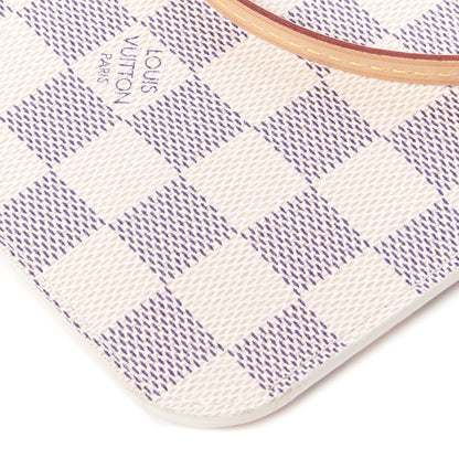 Louis Vuitton Damier Azur Neverfull MM GM Pochette 5 of 8