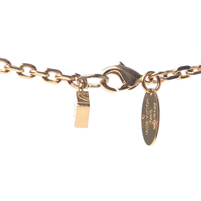 Louis Vuitton Graffiti PM Necklace Gold 3 of 5