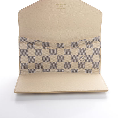 Louis Vuitton Damier Azur Josephine Wallet 5 of 10