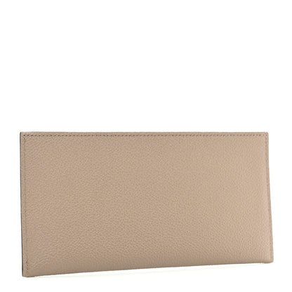 Louis Vuitton Calfskin Felicie Chain Wallet Card Holder Insert Tourterelle 3 of 6