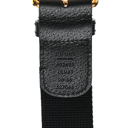 Gucci Textured Dollar Calfskin Music is Mine Belt Bag 90 36 Crop Multicolor Black 9 of 12