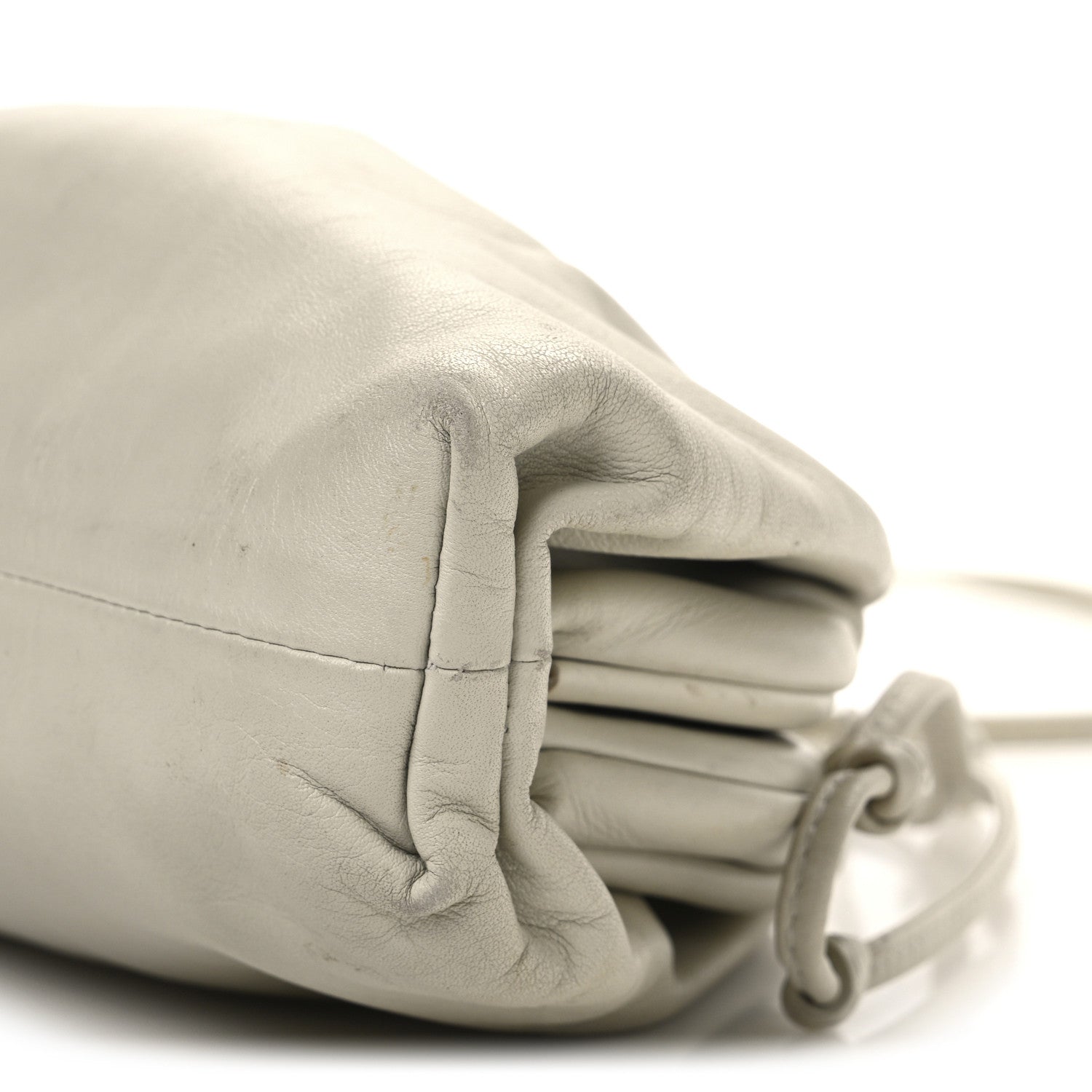 Bottega Veneta Butter Calfskin The Mini Pouch Chalk 11 of 17