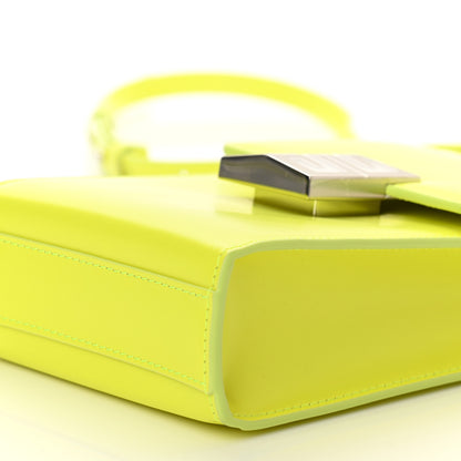 Givenchy Box Calfskin Mini 4G Vertical Bag Fluo Yellow 9 of 9