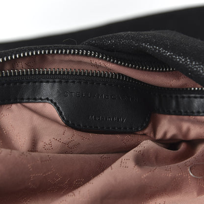 Stella McCartney Shaggy Deer Falabella Fold Over Tote Black 9 of 10