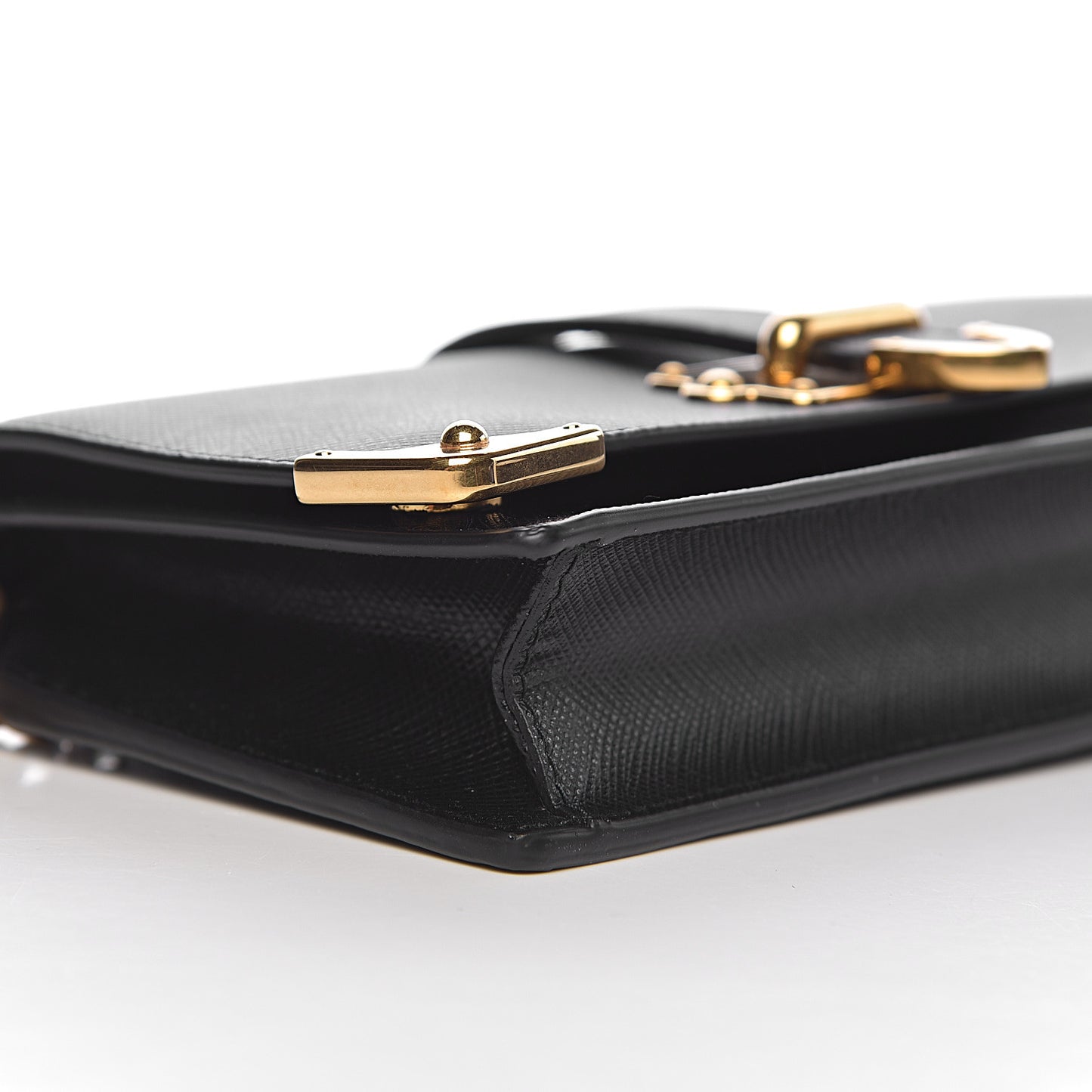 Saffiano Cahier Mini Bag Black