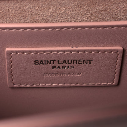 Saint Laurent Smooth Calfskin Medium Classic Monogram Kate Tassel Satchel Pink 10 of 15