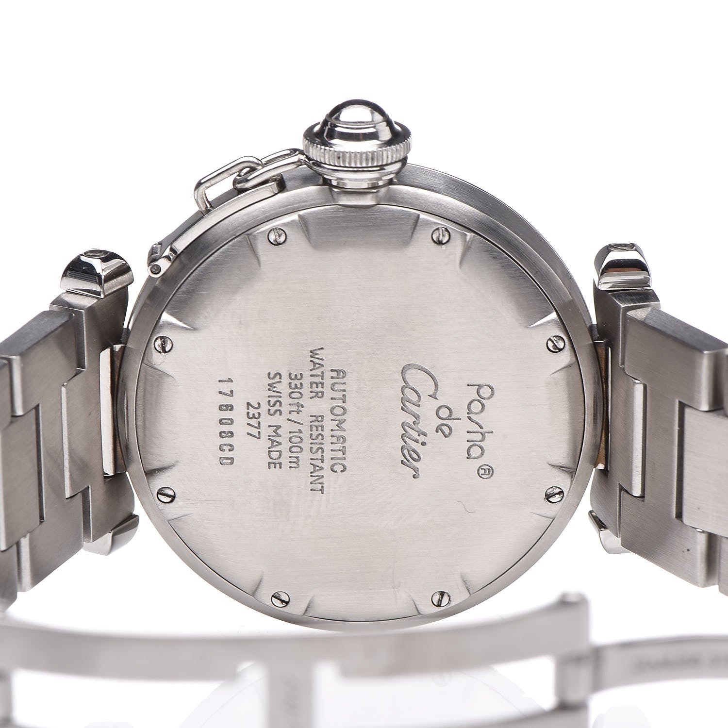 Cartier Stainless Steel 35mm Pasha GMT Automatic Watch 6 of 6