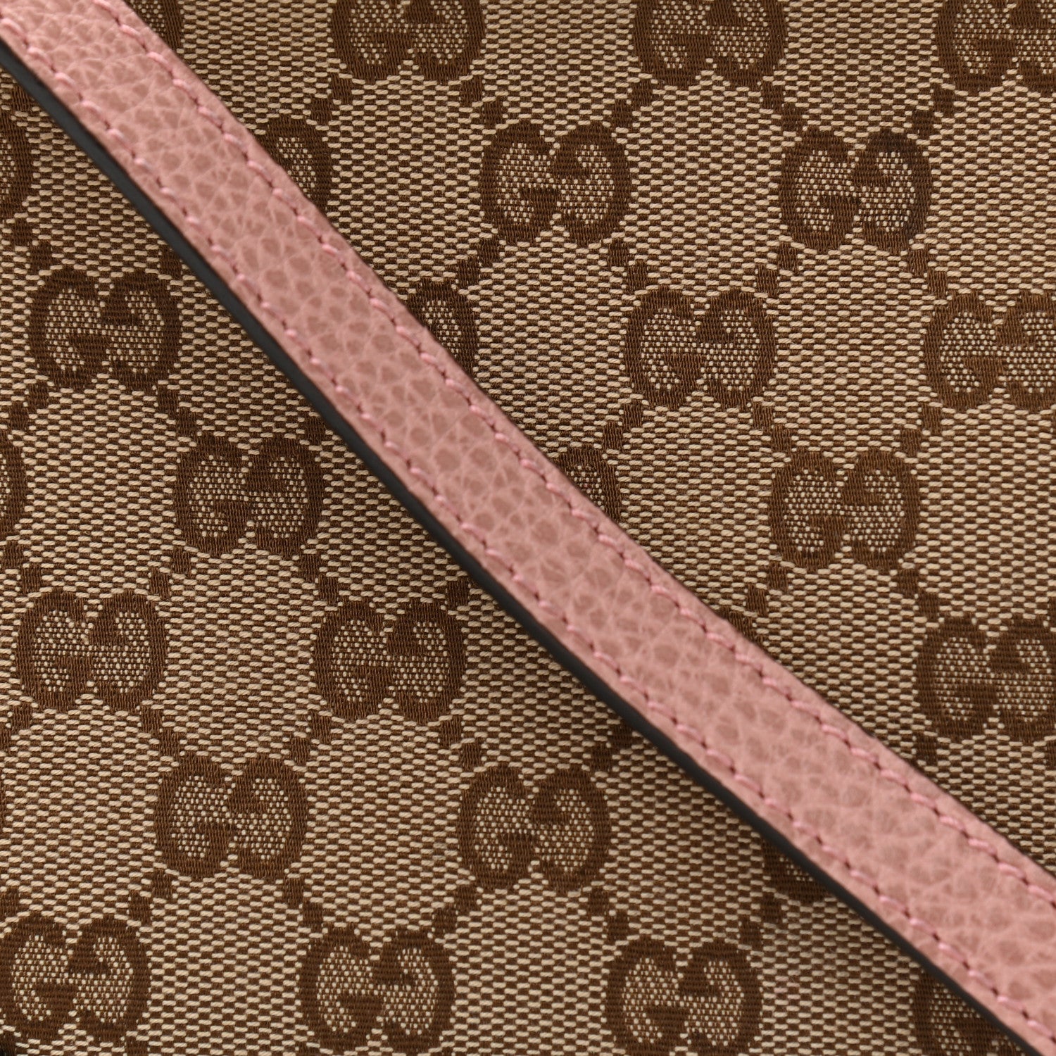 Gucci Monogram Mini Bree Messenger Bag Beige Soft Pink 8 of 15