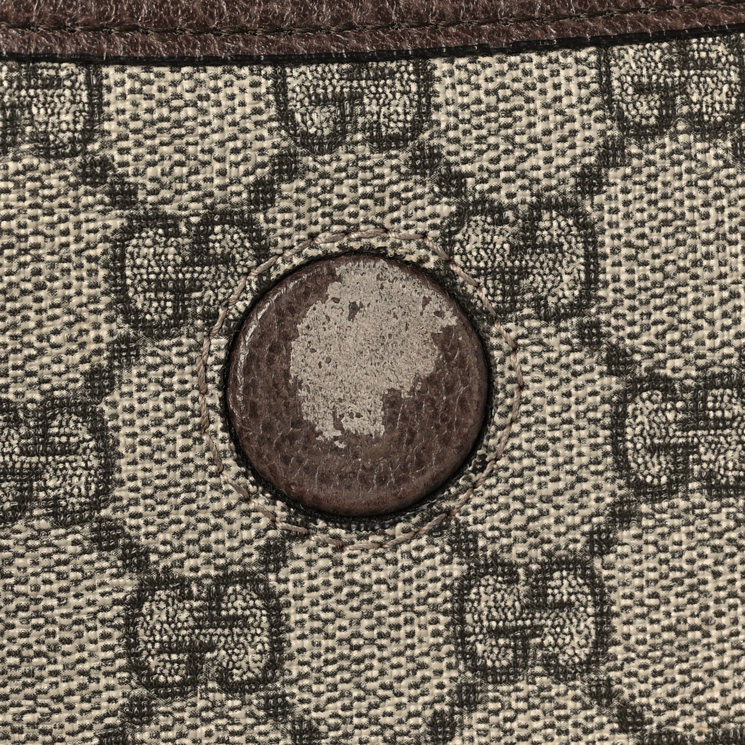 Gucci GG Supreme Monogram Neo Vintage Web Belt Bag Brown 10 of 11