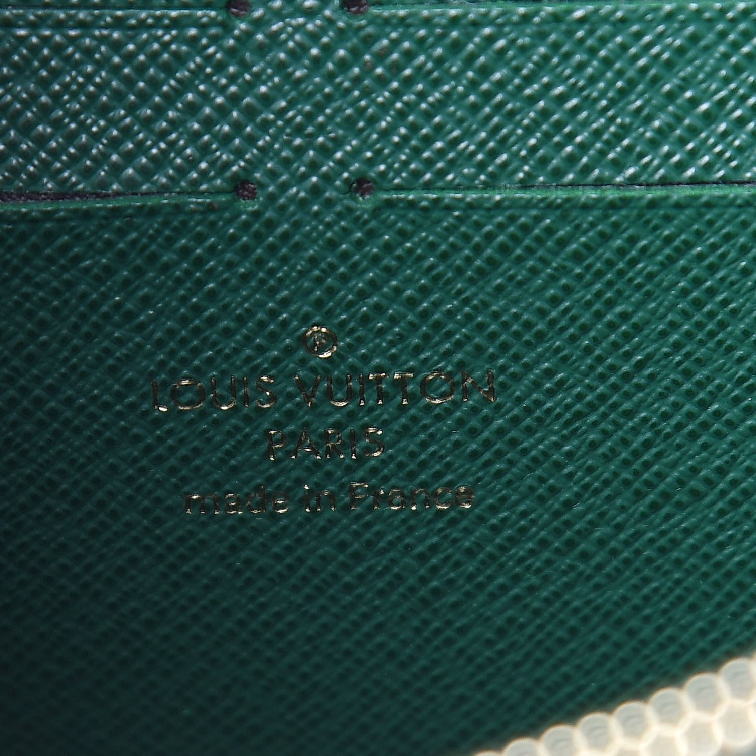 Louis Vuitton Monogram Palm Twist Chain Wallet Vert White 8 of 10