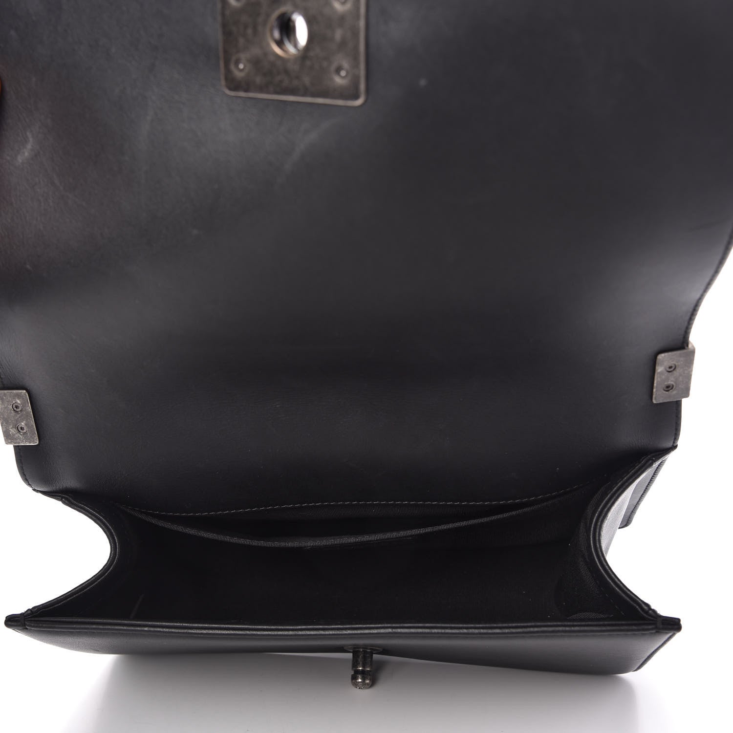 Chanel Calfskin Quilted Medium Boy Flap Black 5 of 10