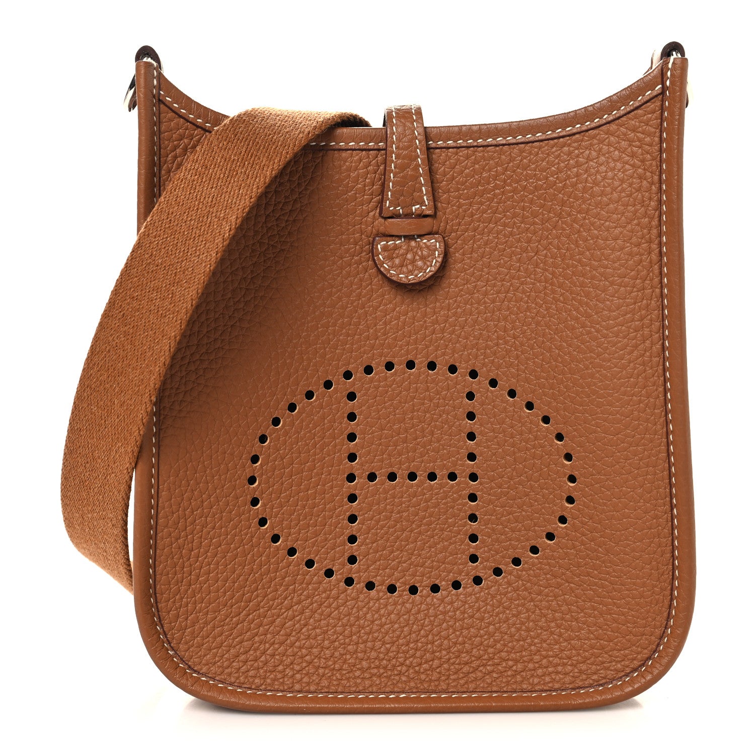 Hermes Taurillon Clemence Evelyne TPM Gold 1 of 11