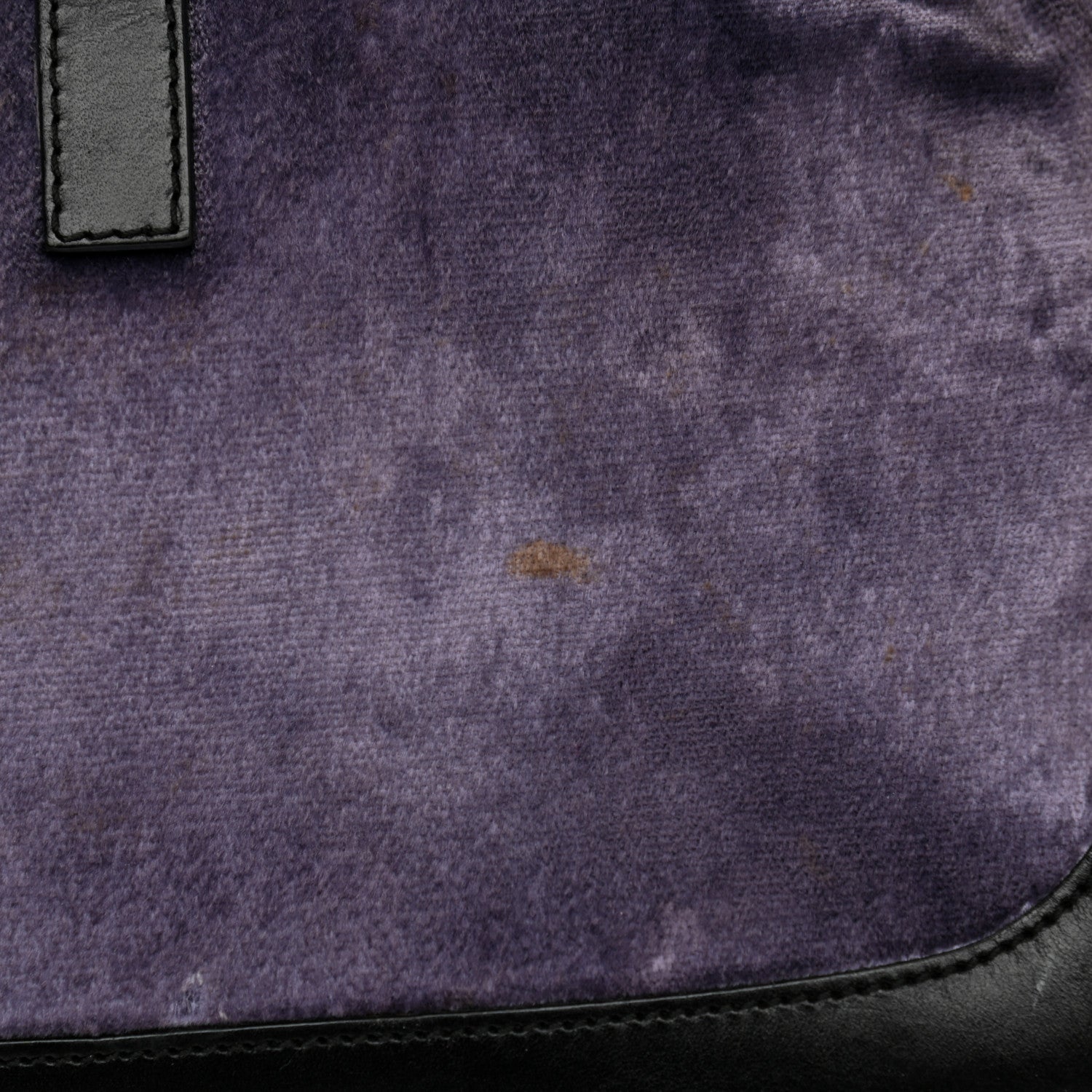 Gucci Velvet Calfskin Jackie O Hobo Purple Black 14 of 17